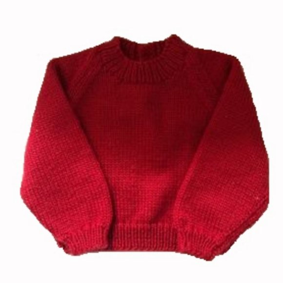 lrafty Other - 100% wool knit sweater, handmade